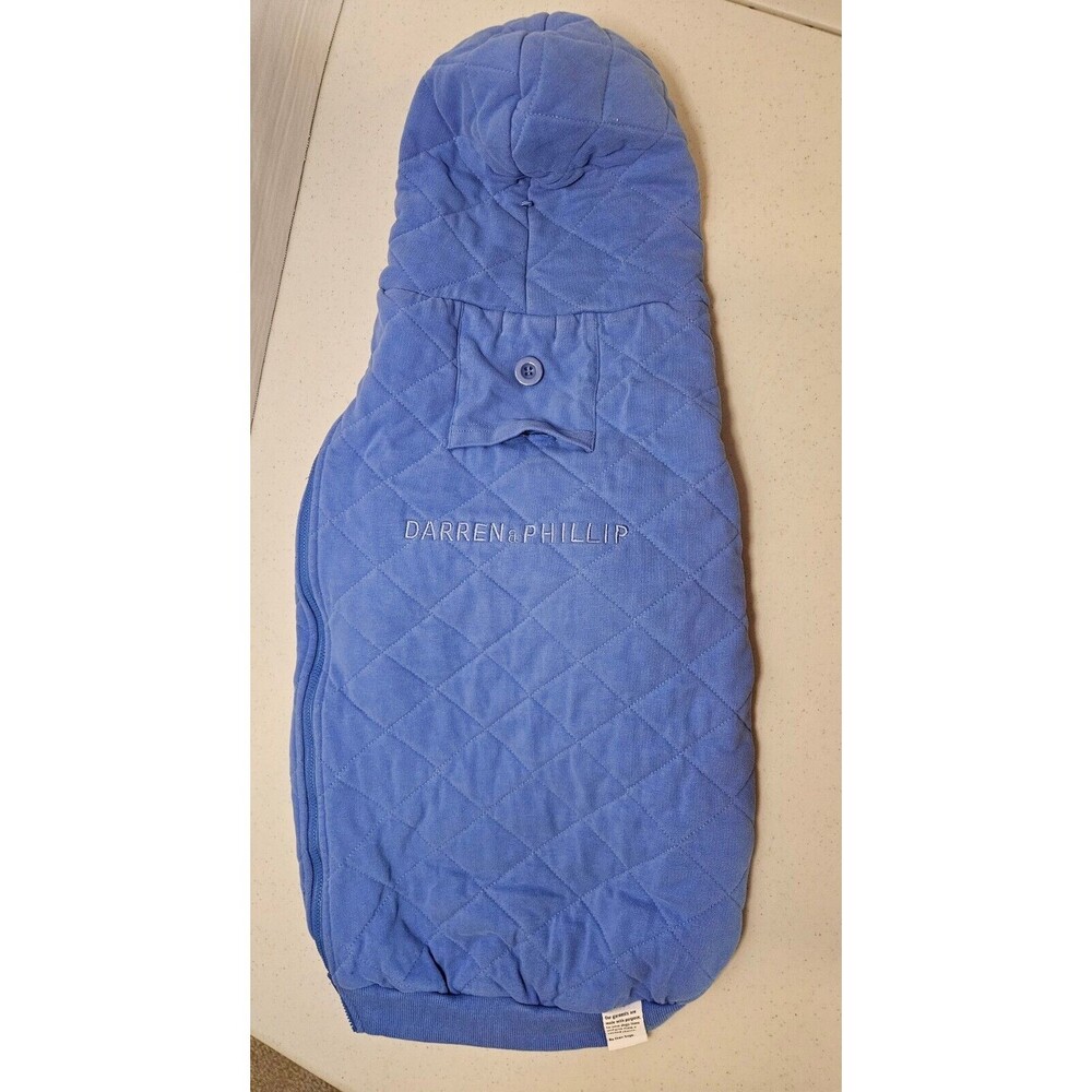 Darren & Phillip Dog Sweatshirt  Medium Blue Jacket